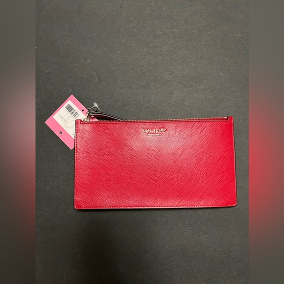 Kate Spade Red Wristlet NWTs - Picture 2 of 10